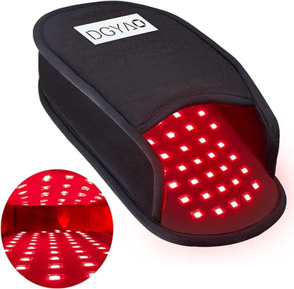 DGQY Upgraded Red Infrared Light Therapy for Feet Pain Relief FDA Cleared LED Light Therapy Slipper Device for Foot Toes Instep Heel Home Use (PS-HJ1)