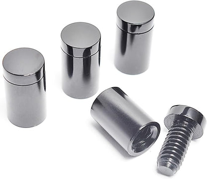 ArtToFrames 22x36 Inch Double Panel Floating Acrylic Picture Frame (Full Frame is 26x40) comes with Black Standoff Hardware, Made in the USA, 4 Pack