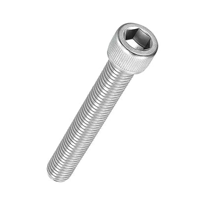 Kozelo 2pcs Socket Head Cap Screws - [M12-1.75 x 85mm] 304 Stainless Steel Allen Socket Drive for Electrical Motor 3D Printing Fan Engine Replacement Use, Silver