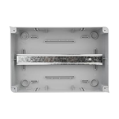 MOLLOM 18 Way Circuit Breaker MCB Distribution Protection Box with DIN Rail, IP65 Waterproof,for Indoor and Outdoor