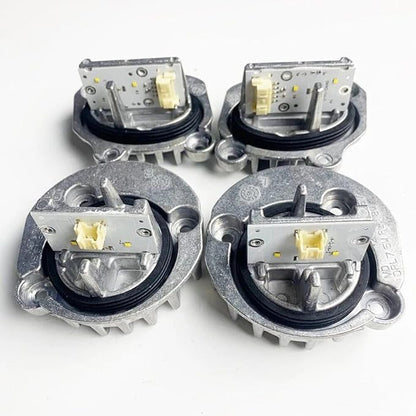 SOCAL-LED LIGHTING Yellow Angel Eye Daytime Running Light DRL Xenon Headlight Insert Diode Module LED Control Unit Fit for BMW 2014-2017 F87 F22 F23 M2 2 SERIES, Pack of 4