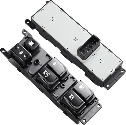 SCHUSSPART Front Left Driver Side Master Power Window Control Switch Button with Door Lock Switch Compatible with Hyundai Sonata 2006-2008 L4 V6 2.4L 3.3L Replaces# 935703K010 935703K010QS 1S9314