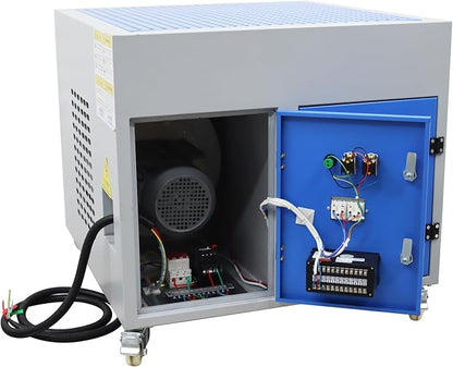 HayWHNKN Metal Working Downdraft Table Dust Collector Vacuum Welding Multi-stage Purification Dust Collector for Grinding Polishing Dusting Welding 31.5''*31.5'' 220V