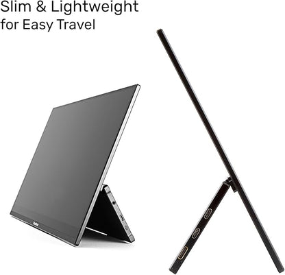 SideTrak Solo Pro 15.8" Touchscreen Portable Monitor for Laptop | FHD LED IPS Dual Display, 10-Point Touch, USB-C® & HDMI Laptop Screen Extender for Mac, PC, Chrome, HDR (Touchscreen)