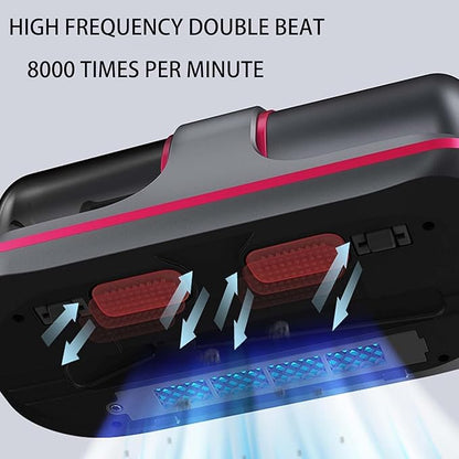 Pure Sleepy Pro Bed Vacuum Dust Mites, 2025 Upgrade 12000pa Pure Sleepy Pro Bed Vacuum, Mattress Cleaner Machine Deep Cleaner with Uv-C Light, 8,000 Vibrations Per Minute (Green)