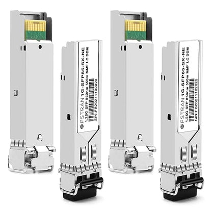 OPSTRAN 1000BASE-SX SFP Optical Transceiver Module Compatible with Netgear AGM731F 850nm 550m DDM Duplex LC MMF 4pcs/Pack