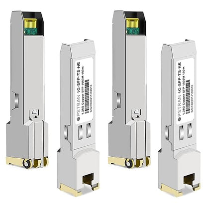 OPSTRAN 1000BASE-T SFP RJ45 Copper Transceiver Module Compatible with Netgear AGM734 100m Cat5e/6 4 Pack