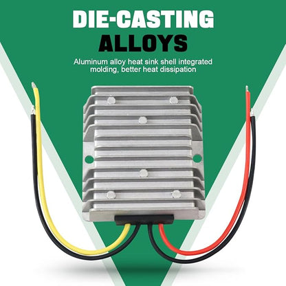 DC 12V Boost to 24V DC Power Converter Boost Converter 8A DC Power Converter Waterproof Module Golf Cart Club car LED lamp, etc