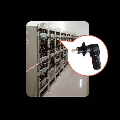 1 Set Battery Energy Storage Connector, 120A 25mm² High Current Connectors Quick Plug Terminal Orange Right Angle Plug and Socket IP67 Waterproof Power Adapter Crimping Wiring (120A, Orange)