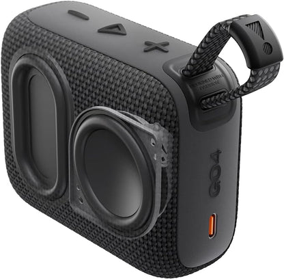JBL Go 4 - Ultra-Portable, Waterproof and Dustproof Bluetooth Speaker, Big JBL Pro Sound with Punchy bass, 7-Hour Built-in Battery, Made in Part with Recycled Materials (Squad)