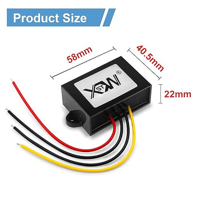 DC DC Stabilizer 9V-36V to 24V Boost Buck Converter Power Supply 1A 24W Waterproof Voltage Regulator Auto Step Up Down 24V Volt Transformer Module