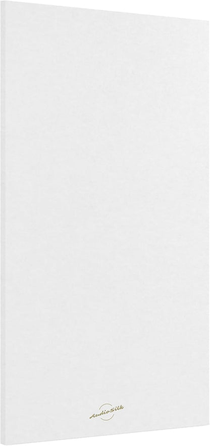 AudioSilk Acoustic Panel, Large, 46" x 23", Pure White