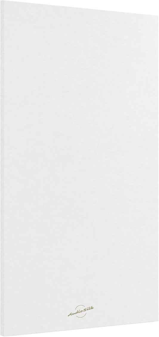AudioSilk Acoustic Panel, Large, 46" x 23", Pure White