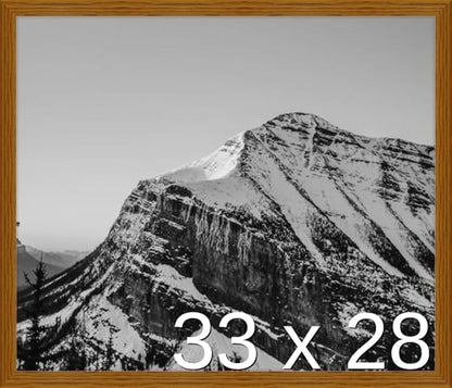 Frame It Easy 33 x 28 Hazel Wood Frame (Derby)