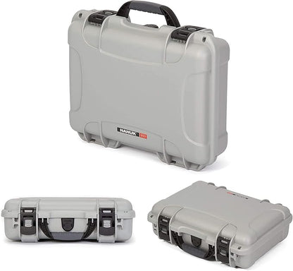 Nanuk 910 Waterproof Hard Case with Foam Insert - Silver