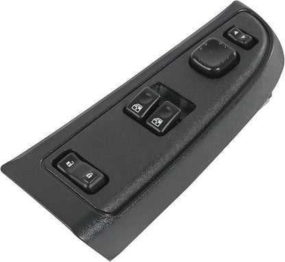 DICMIC Front Driver Side Master Power Window Switch and Door Lock & Black Bezel Assembly Compatible with 2003-2007 Chevrolet, GMC Select Model Replace# 15883322, 920-024, DWS-248
