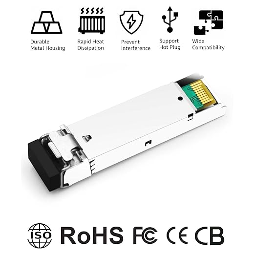 OPSTRAN 10GBASE-ER SFP+ Optical Transceiver Module Compatible with Intel E10GSFPLR 1550nm 40km DOM Duplex LC SMF