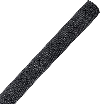 Sonoreboom Wire-Loom-Tubing Black Self Wrapping Sleeving Cord Management Protector Coverage for Cables/Wires Harness/Hose/Pip (1/4" - 54 Feet)