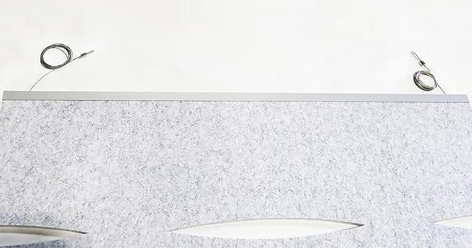 Escape Acoustic Wall Art | Matrix Design | Suspended Sound Proofing Panels | Eco-Friendly Recycled Material | 4X2 | Green