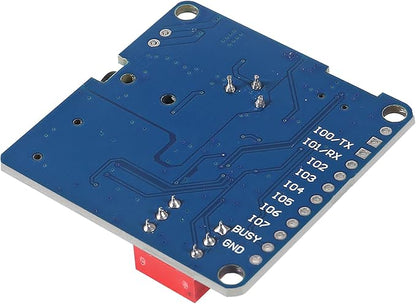 Diann 4pcs MP3 Voice Playback Module DY-SV5W Player Music Voice Board IO Trigger UART Serial Adapter Control Playback Module Sound Board Amplifier Board Support 32G Card