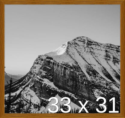 Frame It Easy 33 x 31 Hazel Wood Frame (Derby)