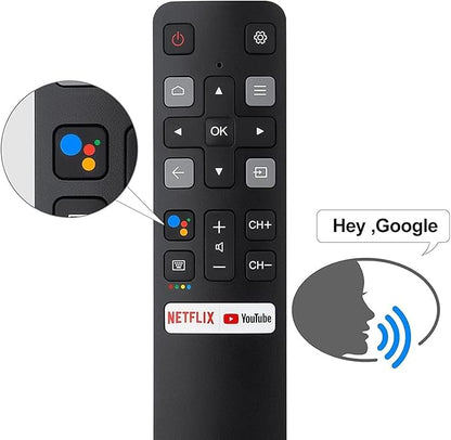 New OEM Replacement Remote RC802V FNR1 fit for TCL TV 40S334 50S434 55S434 75S434 40S330 70S430 32S334 55S435 50S435 43S43432S6500A 65P8S 65P8 55P8S 49S6800FS 49S6800 32S6500S 32S6800S 32S6510S 32A325