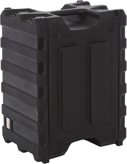 Gator Cases Pro Series Rotationally Molded 6U Rack Case with Shallow 13" Depth, Made in USA (G-PRO-6U-13)