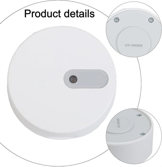Human Presence Motion Sensor with 24GHz Millimeter Wave Detection for ES1, 360° Adjustable Mount, Wall or Ceiling Install, 20 ft Range(with Bracket)