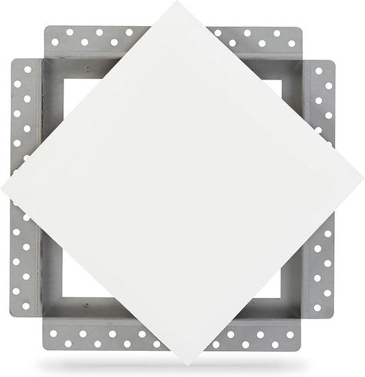 AccessPro LAP10 Magnetic Access Panel - 10”x10” Drywall Access Door with Removable Flush-Mount Cover - Durable, Paintable, Heat-Tolerant, Easy Install for Walls & Ceilings - by Luxairy Vents