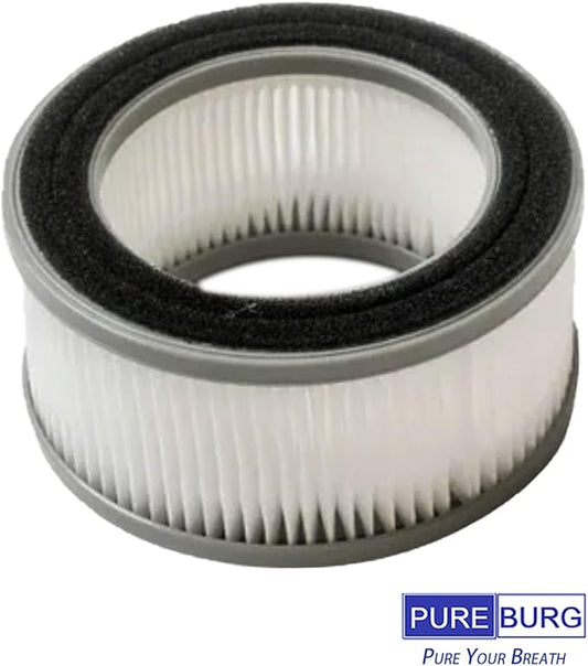 PUREBURG HS-1957 Replacement Filters Compatible with Crane EE-5073 & Black + Decker AP-1408 AP1408 BXFD52006GB Air Purifier fan,3-Pack H13 Air Clean Dust VOCs Odor PM2.5