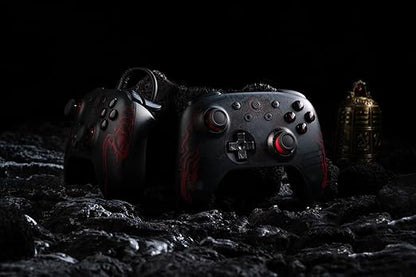 8BitDo Ultimate 2C Wireless Controller for Windows PC and Android, with Hall Effect Joysticks and Hall Triggers, 1000Hz Polling Rate, and Remappable L4/R4 Bumpers - Black Myth: Wukong