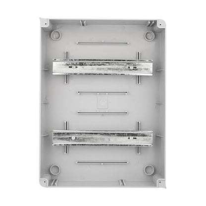 MOLLOM 24 Way Circuit Breaker MCB Distribution Protection Box with DIN Rail, IP65 Waterproof,for Indoor and Outdoor