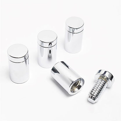ArtToFrames 14x26 Inch Double Panel Floating Acrylic Picture Frame (Full Frame is 18x30) comes with Chrome Standoff Hardware, Made in the USA, 2 Pack