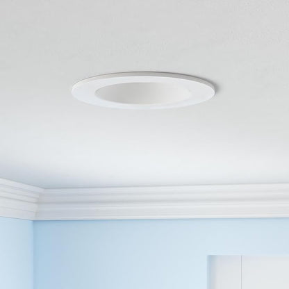 VANANCE Smart Recessed Light 6 Inch, APP Control, Dimmable, RGBCW, Cool to Warm White, 2700K~6500K, CRI80+, Color Changing Retrofit LED Can Light, Bluetooth Mesh Smart Home Lighting, 6Pack