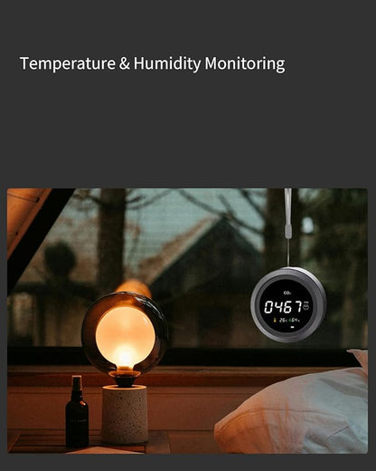 Portable Rechargeable Carbon Monoxide Detector & Monitor – CO Tester with Over-Limit Alarm, Audible Alert and Breathing Light for Home, Car, RV, Camping, Travel