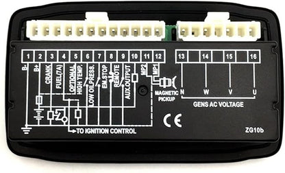 LED Display Controller Board Generator Easy Installation Auto Start and Stop Control Module Control Panel for Commercial Use