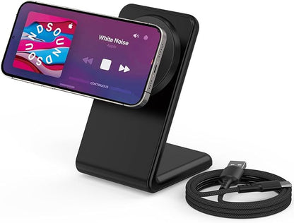 Mag.Safe Charger - iPhone Charger Stand, Fast Magnetic Wireless Charger for iPhone 16/15/14/13/12 Series - Black