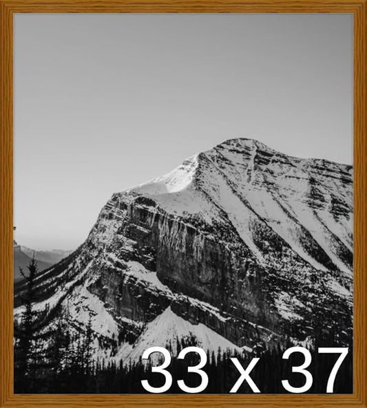 Frame It Easy 33 x 37 Hazel Wood Frame (Derby)