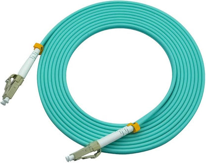 Jeirdus 5Meters 16ft LC to LC Duplex 50/125 10G OM3 Multi-Mode Fiber Optic Cable Jumper Optical Patch Cord LC-LC