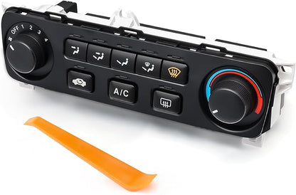 79600-S84-A21ZA A/C Control Panel Compatible with 2001-2002 Honda Accord 2.3L L4/3.0L V6 AC Climate Control Module, 79600S84A21ZA HVAC Control Panel Original Air Conditioning Control