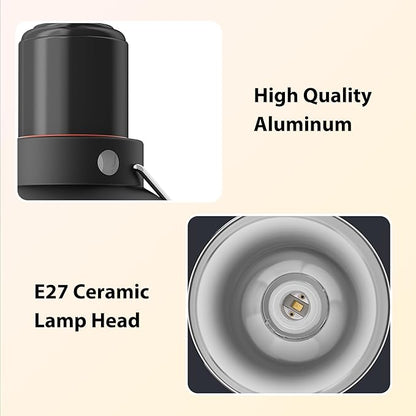 REPWILD Reptile Light Fixture with Dimming Thermostat, 8.5 Inch Deep Dome Lamp Fixture with Temperature Controller for Bearded Dragon, Turtle, Snake and Lizard Tanks, Max 150W