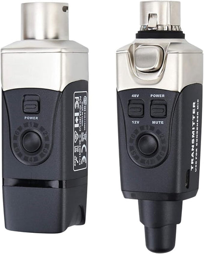Xvive U3C Wireless Microphone System 2.4GHz Wireless XLR Transmitter and Receiver for Condenser Microphone