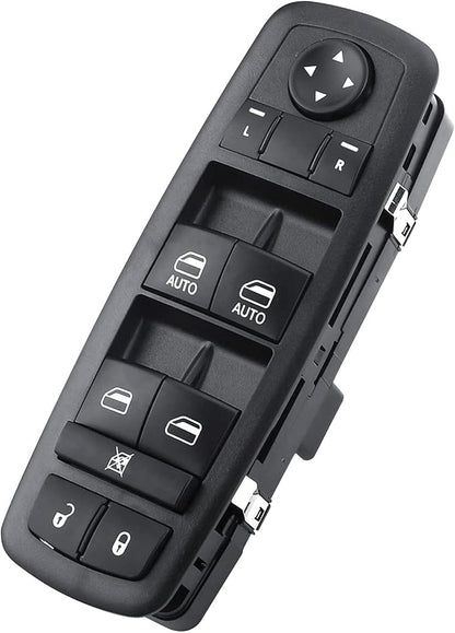 Driver Side Power Master Control Window Switch Replacement for 2009-2012 Dodge Ram 1500 2500 3500, OE Replace 4602863AD 4602863AB 4602863AC 901-473