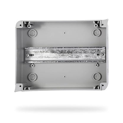 MOLLOM 8 Way Circuit Breaker MCB Distribution Protection Box with DIN Rail, IP65 Waterproof,for Indoor and Outdoor