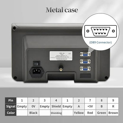3 Axis Digital Readout DRO for Milling Machine High Accuracy Linear Scale 5um 420mm x 820mmx 470mm Travel Length