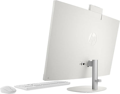 HP 27" All-in-One Touchscreen Desktop PC 2025 New, Intel Ultra 7 255U (Up to 5.2GHz), Intel AI Boost, 27 inch FHD Touchscreen Anti-Glare Display, 32 GB DDR5 5600MT/s, 2 TB Gen4 SSD, Windows 11 Pro