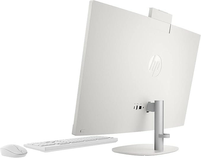 HP 27" All-in-One Touchscreen Desktop PC 2025 New, Intel Ultra 7 255U (Up to 5.2GHz), Intel AI Boost, 27 inch FHD Touchscreen Anti-Glare Display, 64 GB DDR5 5600MT/s, 4 TB Gen4 SSD, Windows 11 Pro