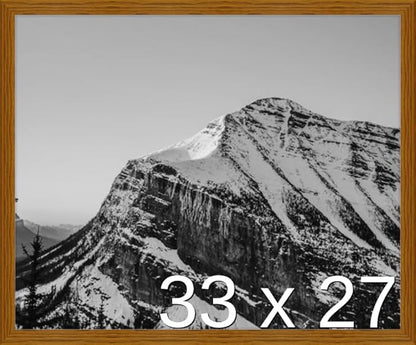 Frame It Easy 33 x 27 Hazel Wood Frame (Derby)