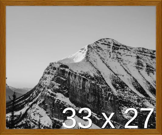 Frame It Easy 33 x 27 Hazel Wood Frame (Derby)