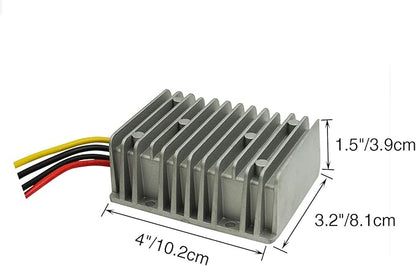 Proshopping Golf Cart DC Converter Regulator, 36V 48V Step Down to 12V 30A 360W Voltage Reducer, Big-Size DC/DC Power Supply Module Buck Transformer - for Golf Cart, Club car, forklifts, Car